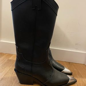Zara cowboy boots